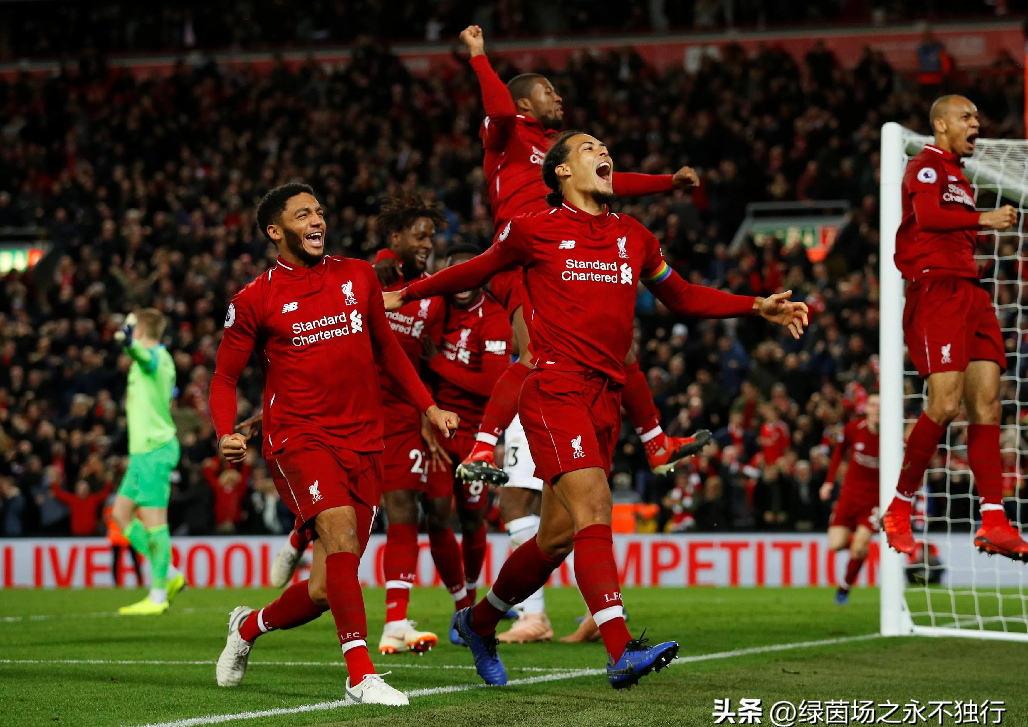 包含利物浦前锋再度进球，球队士气高涨取得胜利的词条